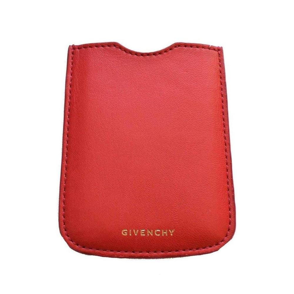 Givenchy - Givenchy Red Leather Phone or Credit Card Case